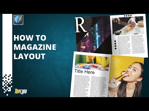 How to make Easy Scribus Layouts in 15 minutes