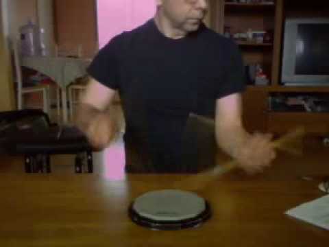Snare drum solo - Single Strokin' (Rudimental Cookbook)