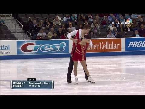 2017 US Nationals - Denney / Frazier SP NBCSN HD
