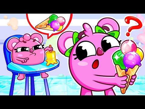 Sharing Is Caring!🍦Do you like to share with me? Kids Songs 🐱🐨🐰🦁 And Nursery Rhymes by Baby Zoo