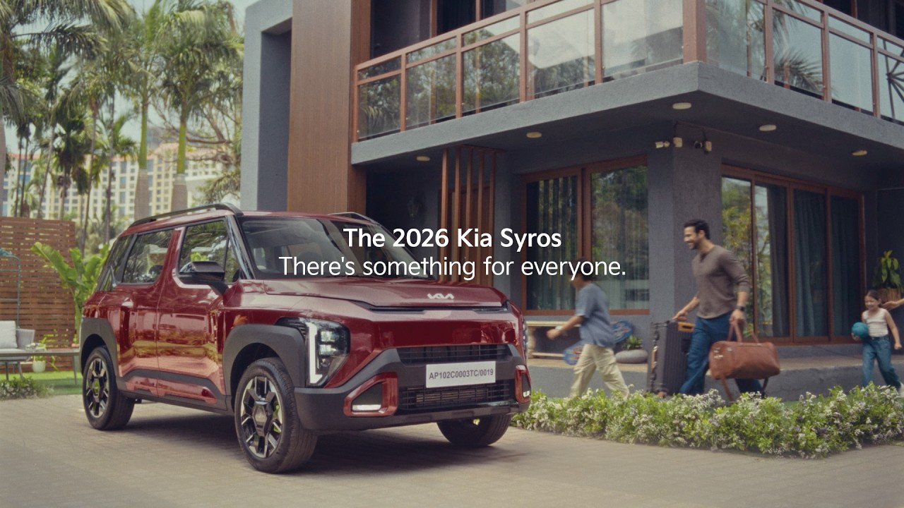 Kia India | The 2026 Kia Syros | There's something for everyone.