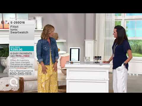 Fitbit Ionic Smartwatch on QVC