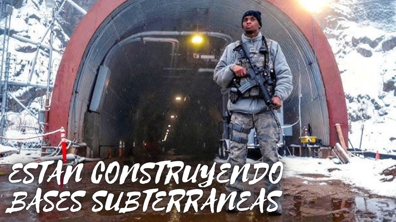 LAS ÉLITES ESTÁN CONSTRUYENDO BASES SUBTERRÁNEAS.