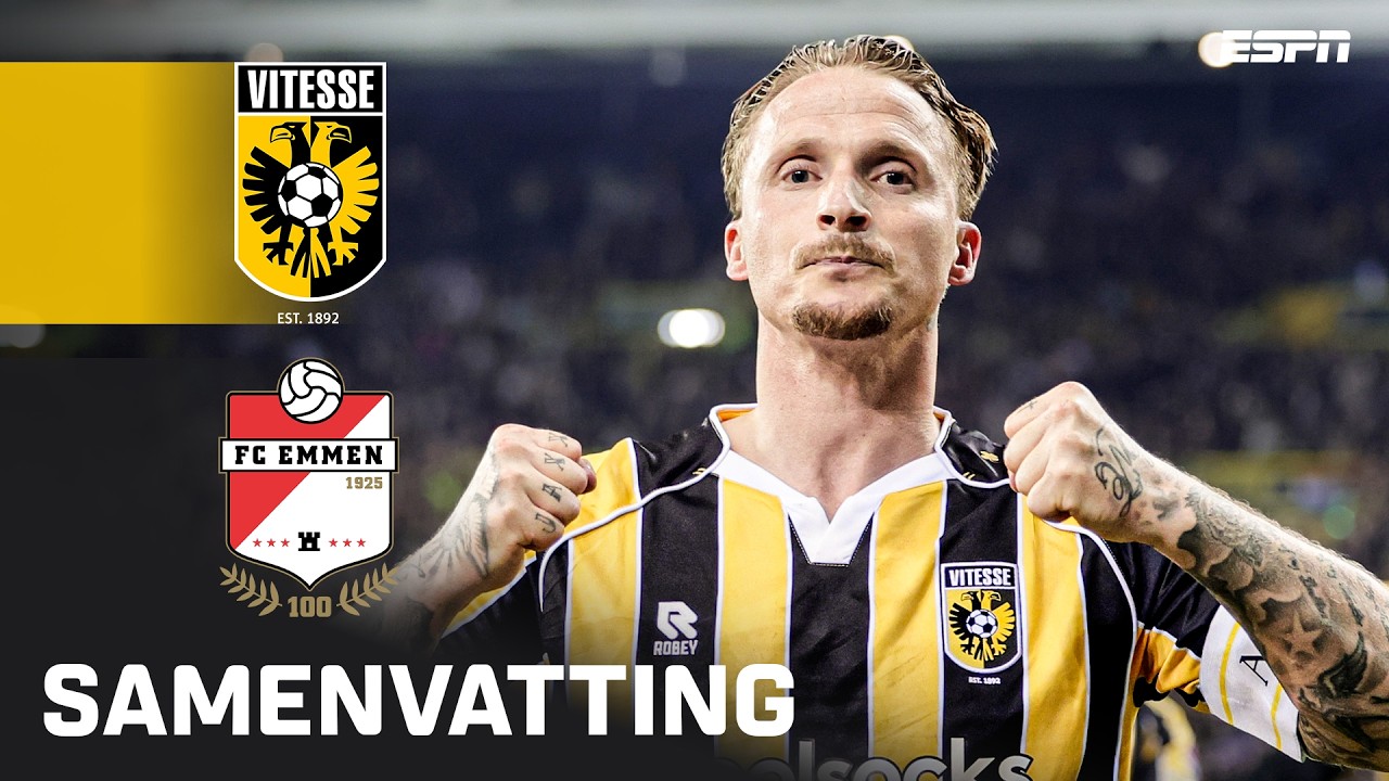 Vitesse vs Emmen Highlights