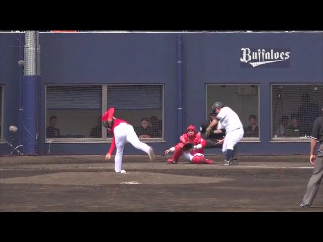 【ファーム】バファローズ・奥浪 2打席連続タイムリーでダメ押しの追加点!! 2017/5/10 Bs-C(ファーム)