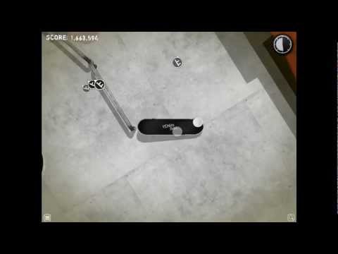 Touchgrind HD on iPad 2 (3.485.502 points)