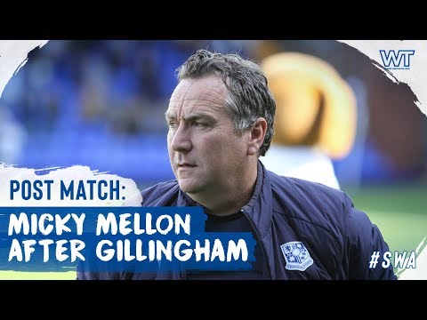 Post Match | Micky Mellon (Gillingham)