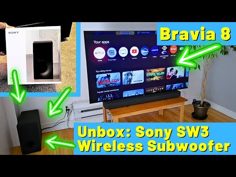 Unboxing: Sony Subwoofer SW3 200 Watt
