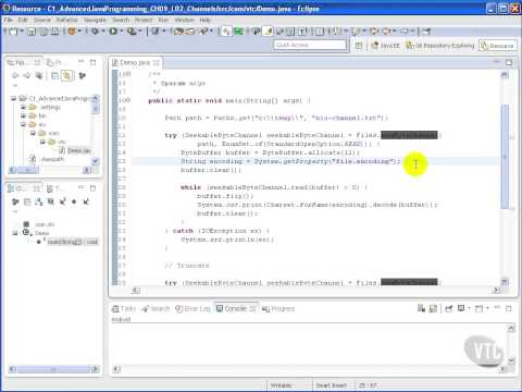 Vtc Player Advanced Java Programming Java Se 7 Channels