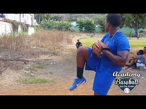 Andricson Salvador, left-handed pitcher for the Cubs