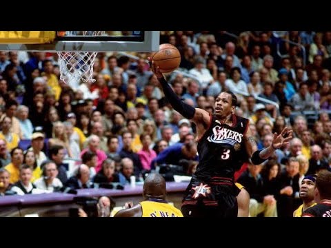 Allen Iverson 48 Pts vs Lakers Game 1 2001 NBA Finals