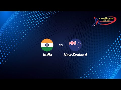 Match 4 Sultan of Johor Cup 2025 - India v New Zealand