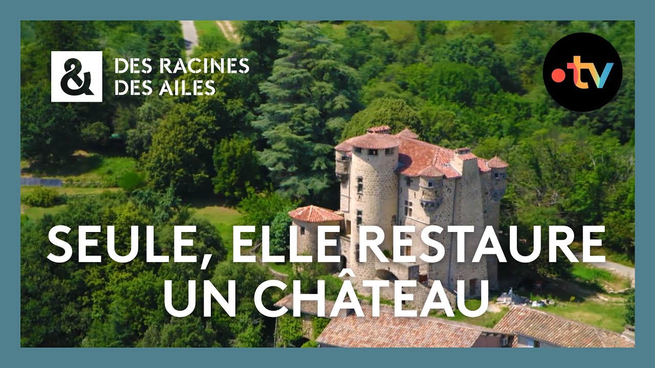 Ardèche : cette femme restaure seule le château de Hautségur