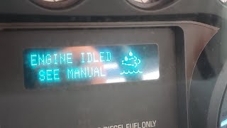 Ford 6.7 forced idle  P2085 End of Day 11 17 2021