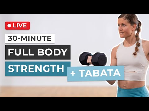 LIVE 30 Minute Full Body Shred Workout