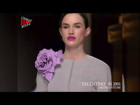 VALENTINO Haute Couture Spring Summer 2001 Paris 4K - Canale Moda