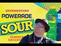 All 3 Powerade Sour Reviews Green Apple Blue Razz Watermelon Lime Limited Edition 2024