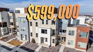 $600,000 Daybreak Townhome Tour - Home tour #1