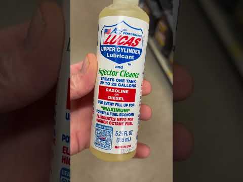 YES It Works! Lucas Injector Cleaner