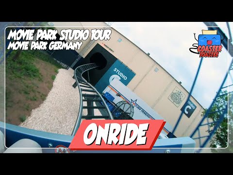 Movie Park Studio Tour - Movie Park Germany | Intamin | Multidimensional Coaster | POV