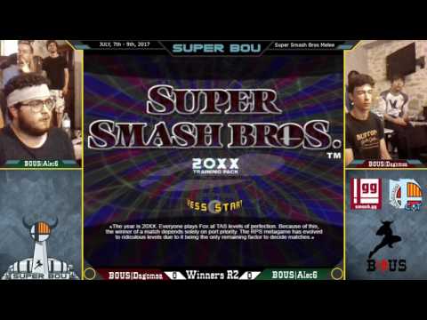 SUPER BOU - Moo (Fox) Vs. BOUS| Sr Gi (Dr. Mario) Melee Losers R2 | SSBM