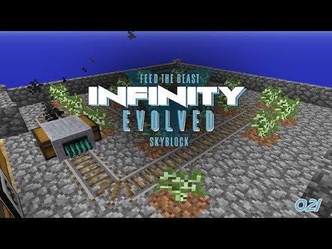 Automatische Baumfarm | FTB Infinity Evolved Skyblock #021