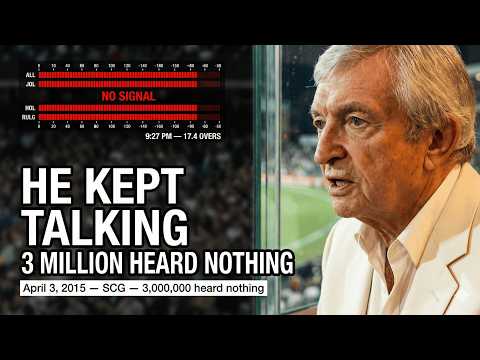 He Kept Talking — The SCG Tape Channel 9 Will Never Release Richie Benaud