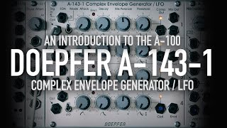 Video thumbnail for Doepfer A-143-1 Complex Envelope Generator / LFO by Detroit-Berlin