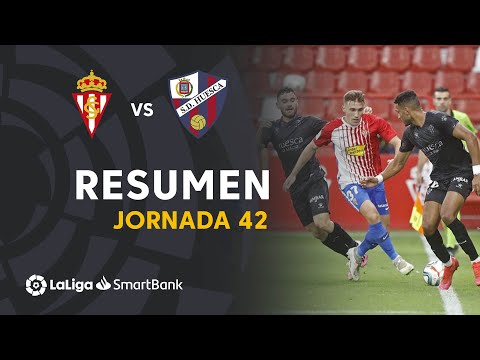 Resumen de Real Sporting vs SD Huesca (0-1)
