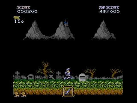 GnG beta short gameplay on Philips MSX2 NMS 8245 (Without any turbo upgrade)