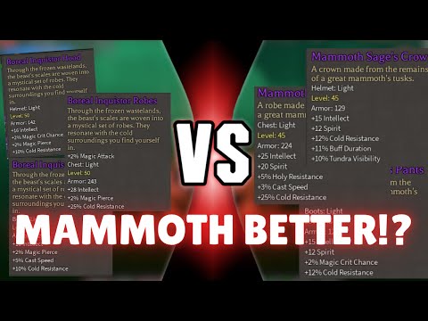 Boreal Inquistor VS Mammoth Sage Which one's better in Rune Slayer?