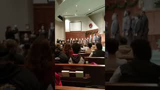 Southaven Men&#39;s and Chamber Choirs &quot;All Is Well&quot; by Lloyd Larson. Christmas Concert 12/7/17