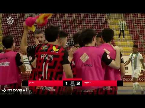 Gol Oscar Villanueva (1-2) Cordoba FS - Zaragoza FS. J23, 1Div. LNFS