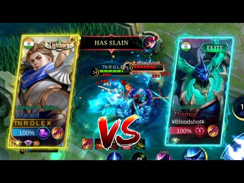 ALUCARD VS GLOBAL THAMUZ 😟| WHO IS THE KING OF LIFESTEAL | VERY INTENSIVE MATCH 🔥| WIN OR LOSS ?