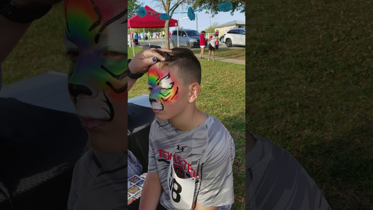 Promotional video thumbnail 1 for Fire Fly Face Painting Waco