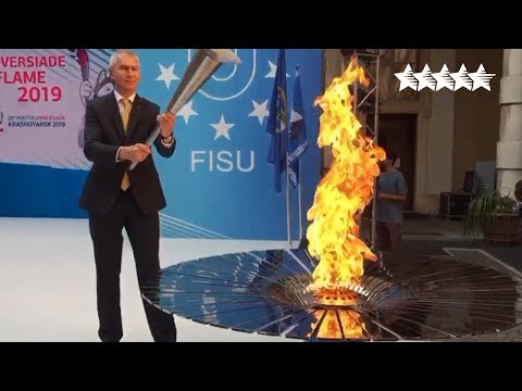 The Universiade Flame has started in Torino, Italy a couple of minutes ago! ￼🔥