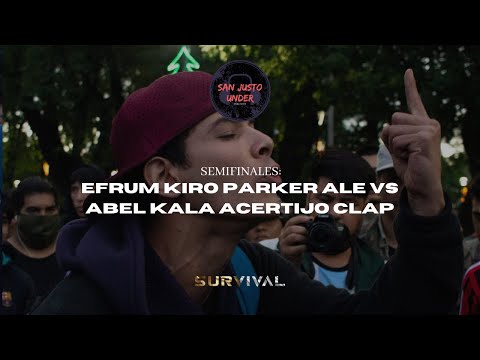 EFRUM KIRO PARKER ALE vs ABEL KALA ACERTIJO CLAP I Semis I Fecha 4v4 I San Justo Under ft Survival