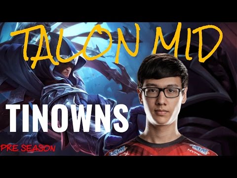 LOL ProTV - Tinowns - (NOVO) TALON MID (18/11/2016)
