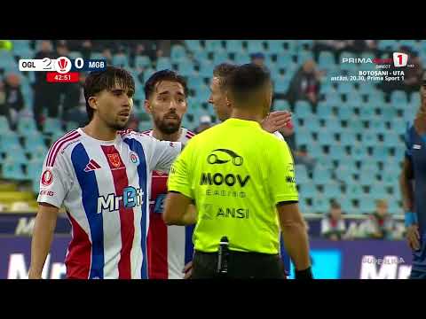 Oțelul - Metaloglobus. PENALTY RATAT! Huiban ratează șansa revenirii pentru bucureșteni