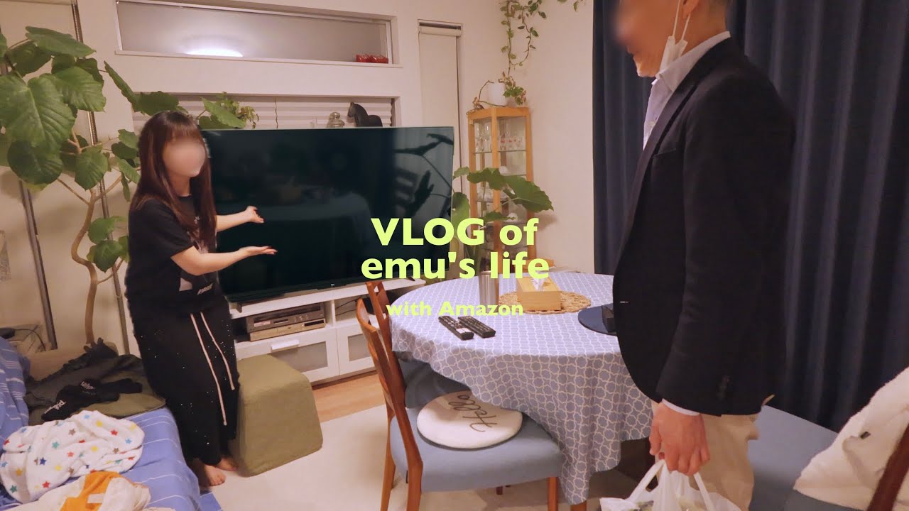 還暦を迎えた親にサプライズで大型テレビをプレゼント/帰省で久しぶりのIKEA vlog