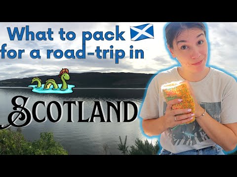 how to pack for scotland // road-trip in scotland vlog