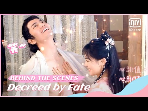 👧BTS: Lu Tingxiao is shy and his heart is pounding | Decreed by Fate | iQiyi Romance