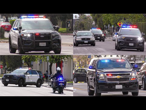 LAPD Responding Code 3 (Compilation 33)