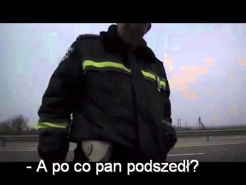 Kontrola drogowa na Ukrainie
