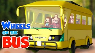 Wheels On The Bus Song | Zool Babies Rhymes | Nursery Rhymes & Kids Songs | Videogyan Preschool