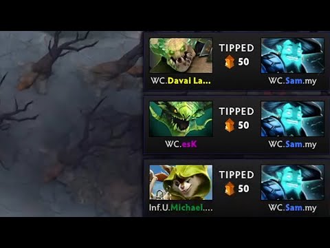 why do you think they TIPS him?