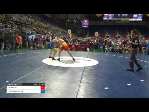 Junior GR 160 Round of 64 - Bret Heil (MO) vs. Jensen Mcdermott (KS)