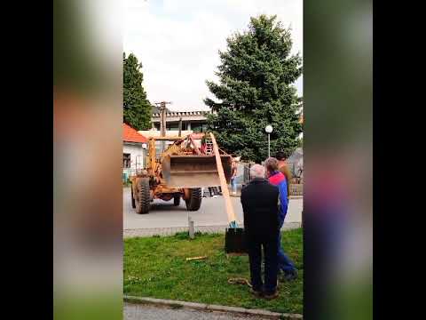 Stavanie mája v Tekovskej Breznici 2022