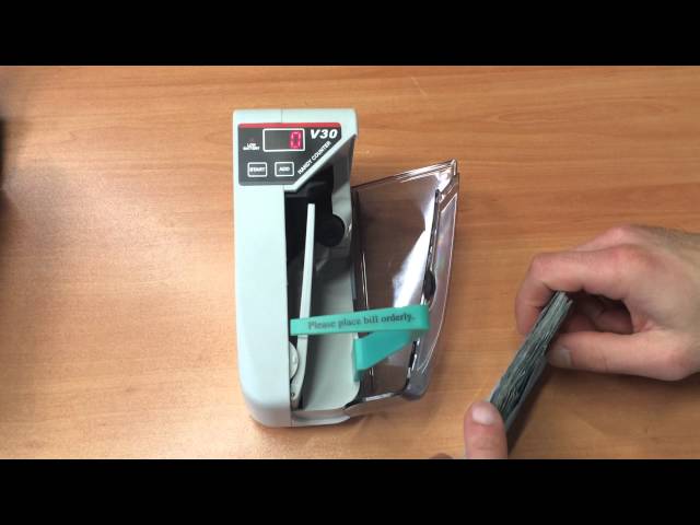 Vídeo relacionado con Multinacional portátil contador de billetes y máquina de contar dinero 2 en 1, detector de billetes falsos con indicadores LED