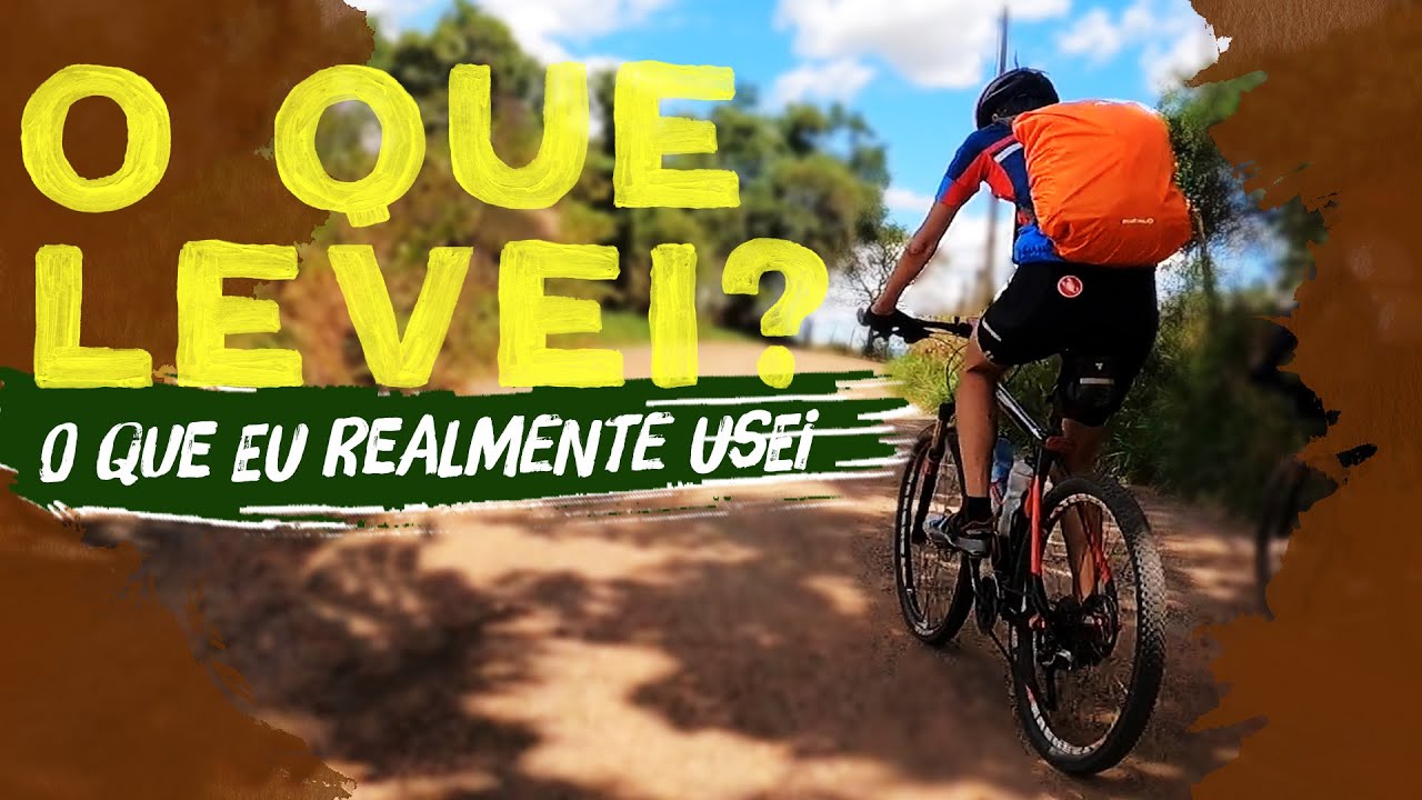 CAMINHO DA FÉ - O QUE LEVAR NA MOCHILA PARA PEDALAR E O QUE EU USEI